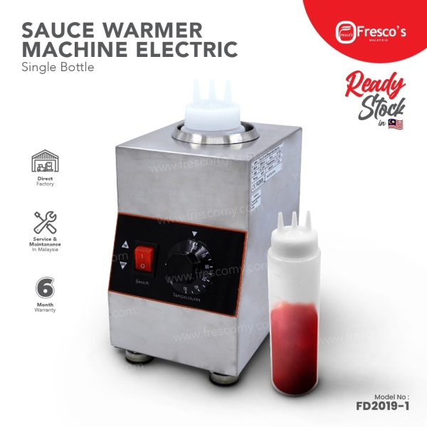 Sauce Warmer Machine Electric Single Bottle Others Kuala Lumpur, KL, Malaysia Supply, Supplier, Suppliers | Fresco Cocoa Supply PLT