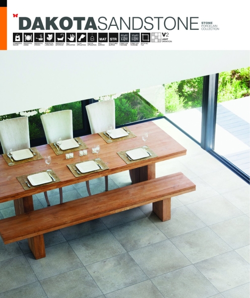 DakotaSandStone Porcelain Kimgres Wall Tile / Floor Tiles Johor Bahru (JB), Malaysia Wall & Floor Tiles, Toilet Appliances  | Fuii Seh Tiling Sdn Bhd