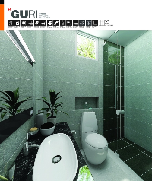 Guri Porcelain Kimgres Wall Tile / Floor Tiles Johor Bahru (JB), Malaysia Wall & Floor Tiles, Toilet Appliances  | Fuii Seh Tiling Sdn Bhd
