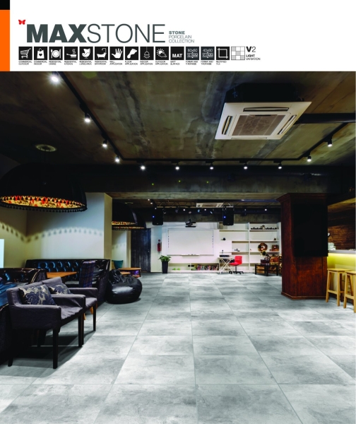 MaxStone Porcelain Kimgres Wall Tile / Floor Tiles Johor Bahru (JB), Malaysia Wall & Floor Tiles, Toilet Appliances  | Fuii Seh Tiling Sdn Bhd