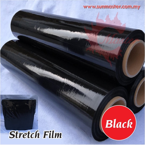 50cm Stretch Film - Black Packaging Material װ Petaling Jaya (PJ), Selangor, Kuala Lumpur (KL), Malaysia. Supplier, Supply, Supplies, Service | Sun Master Fancy Paper Sdn Bhd