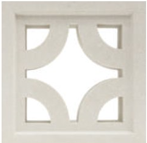 VCB-005-1000 Diamond White Breeze Cement Block-White Viettiles Wall Tile Johor Bahru (JB), Malaysia Wall & Floor Tiles, Toilet Appliances  | Fuii Seh Tiling Sdn Bhd