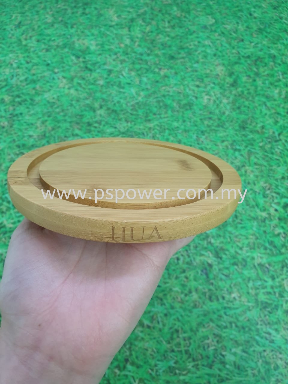 Laser Engraving Service on Wooden Base