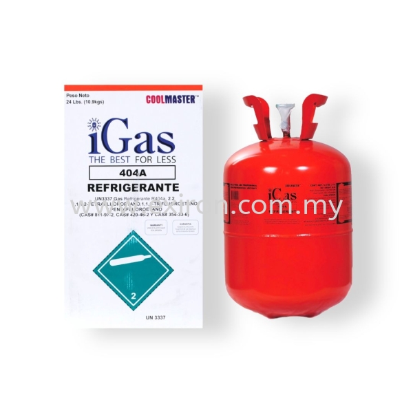 R404a  x 10kg iGas iGas USA Refrigerant Selangor, Malaysia, Kuala Lumpur (KL), Puchong Supplier, Suppliers, Supply, Supplies | Exiron Parts Supply Sdn Bhd