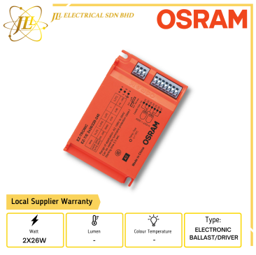 OSRAM EZ-T/E 2X26W 220-240V ELECTRONIC BALLAST DRIVER