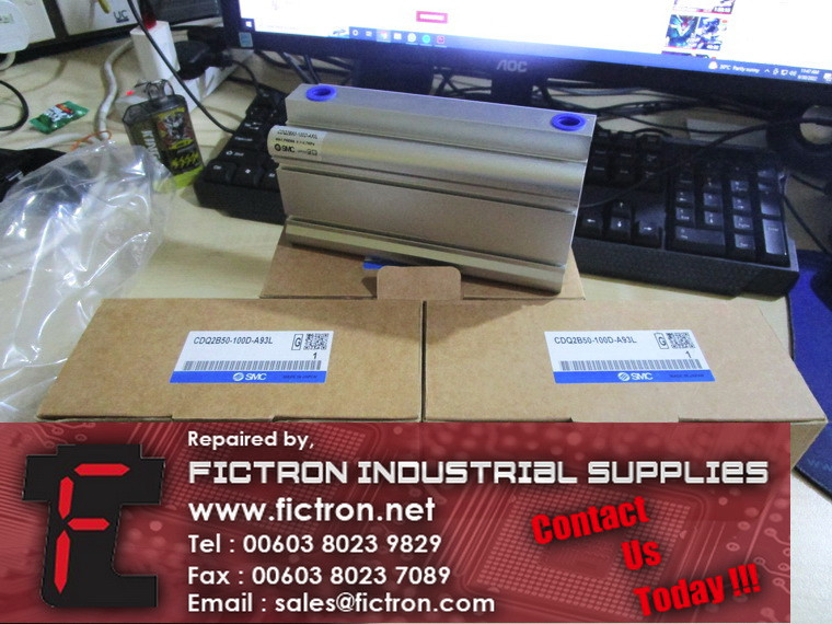 CDQ2B50-100D-A93L CDQ2B50100DA93L SMC Pneumatic Compact Cylinder Supply Malaysia Singapore Indonesia USA Thailand