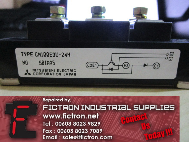 CM100E3U-24H CM100E3U24H MITSUBISHI ELECTRIC Power Module Supply Malaysia Singapore Indonesia USA Thailand
