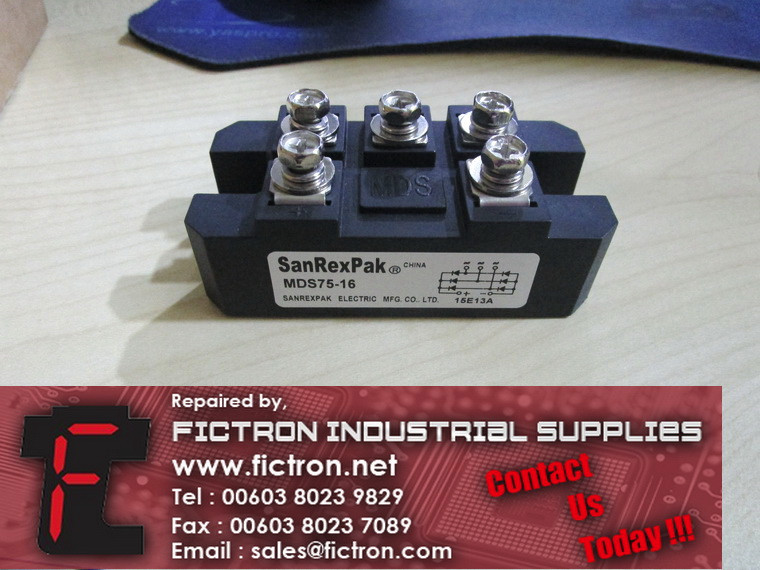 MDS75-16 MDS7516 SANREXPAK Power Module Supply Malaysia Singapore Indonesia USA Thailand