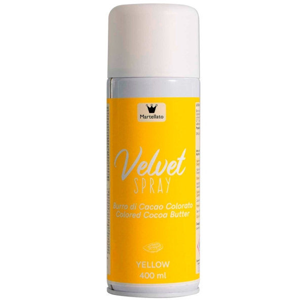 MARTELLATO, Velvet Spray, Yellow, 400 ml Velvet Spray Martellato Penang, Malaysia, George Town Supplier, Wholesaler, Supply, Supplies | Hong Yap Trading Company