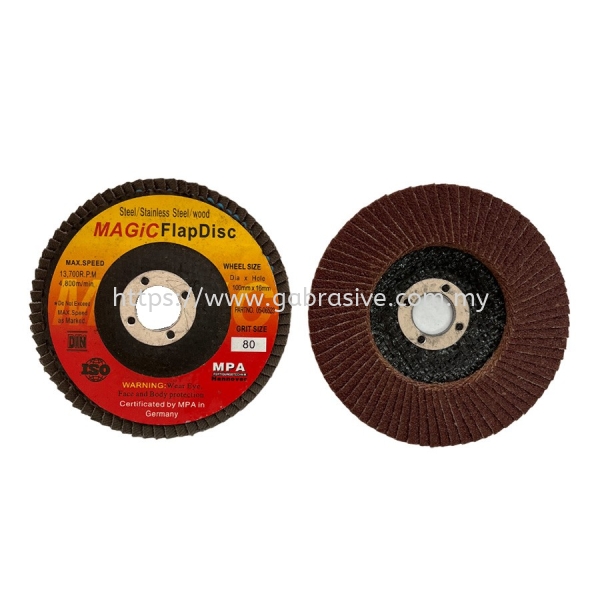 MAGIC Aluminium Oxide Flap Disc Flap Disc Selangor, KL, Shah Alam, Malaysia Wholesale, Supplier, Supply | General Abrasive (M) Sdn Bhd