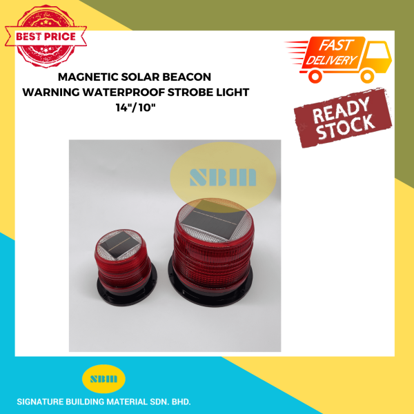 HIGH QUALITY BRIGHT MAGNETIC SOLAR BEACON WARNING STROBE LIGHT WATERPROOF FOR VEHICLES AND ROAD SAFETY PRODUCT Selangor, Malaysia, Kuala Lumpur (KL), Rawang Supplier, Suppliers, Supply, Supplies | SIGNATURE BUILDING MATERIAL SDN BHD