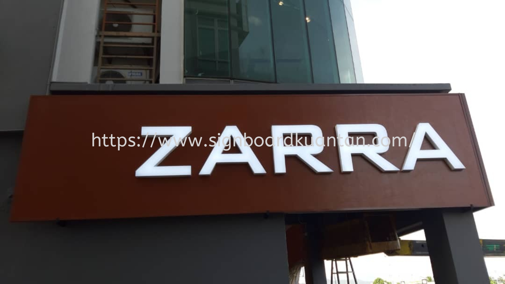 ZARRA PERABOT STAINLESS STEEL 3D BOX UP SIGNAGE AT KUANTAN Bandar Indera Mahkota