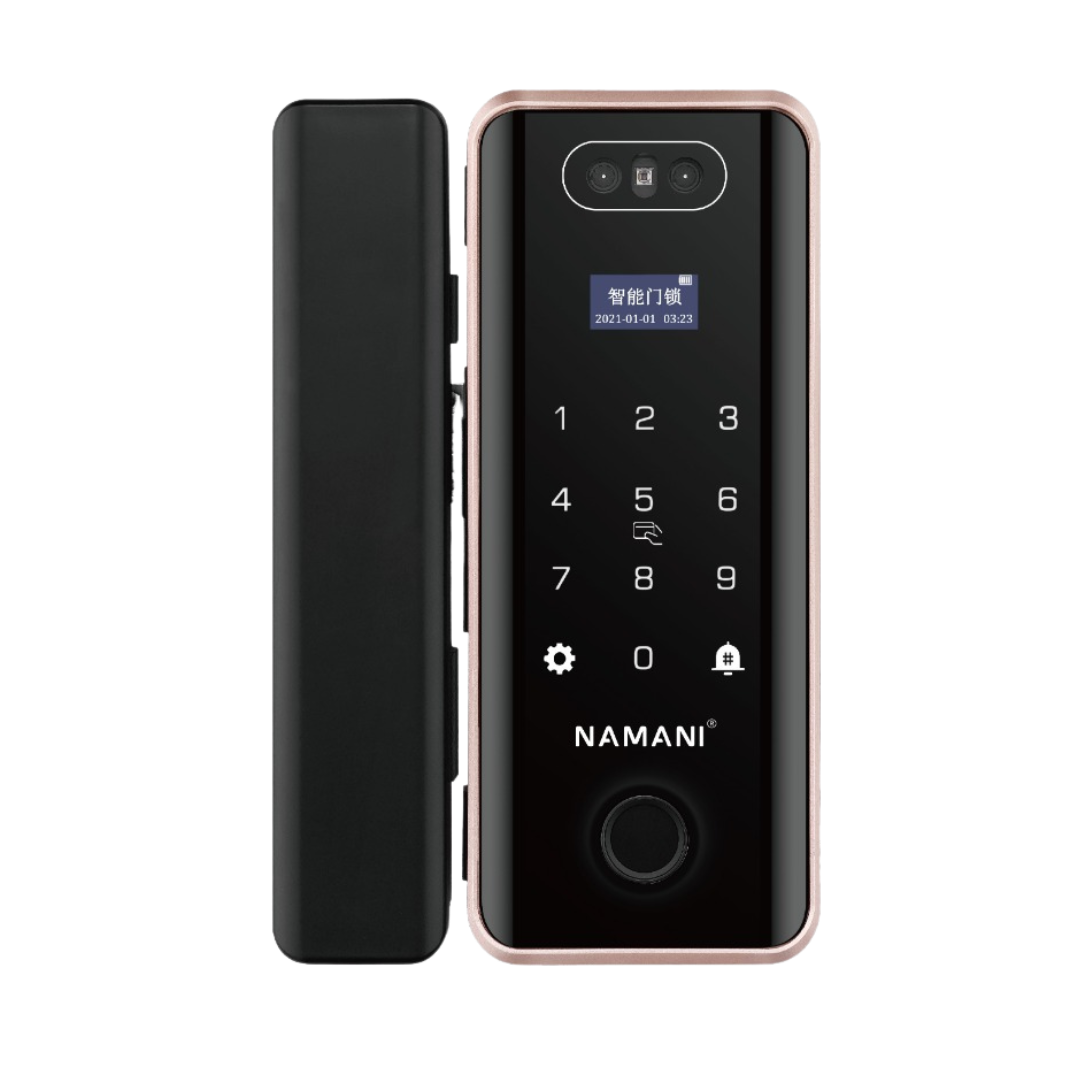 NAMANI T-70 3D Facial Recognition Smart Lock (Glass Door)