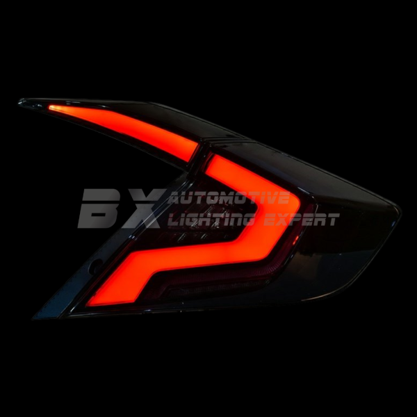 Honda Civic Fc / Tc / Tcp 16-21 - LED Taillamp (Sickle Design)  Honda LED Tail Lamp Johor Bahru (JB), Malaysia, Ulu Tiram Supplier, Retailer, Supply, Supplies | BX Automotive Sdn Bhd