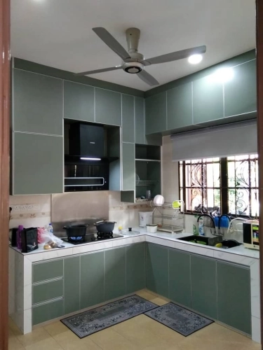 Kabinet Dapur Aluminium