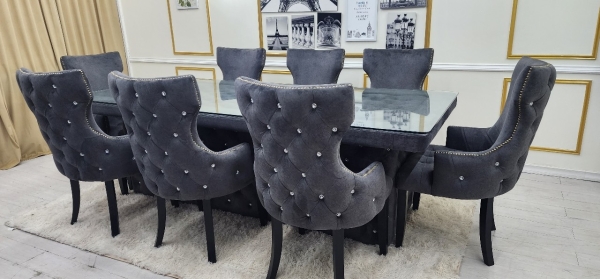 dining set 3.5feet x 8feet  Dining Chair Shah Alam, Selangor, Kuala Lumpur (KL), Malaysia Modern Sofa Design, Chesterfield Series Sofa, Best Value of Chaise Lounge | SYT Furniture Trading