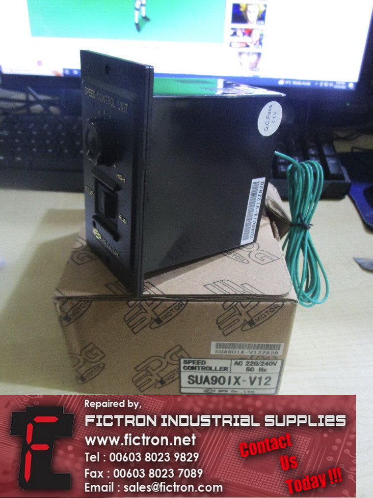 SUA90IX-V12 SUA90IXV12 SPG Speed Controller Supply Repair Malaysia Singapore Indonesia USA Thailand