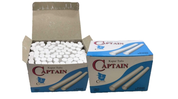 CAPTAIN WHITE/COLOUR CHALK 400GM KAPUR TULIS Others Kuala Lumpur (KL), Malaysia, Selangor Supplier, Wholesaler, Supply, Supplies | Matahari Warehouse Solution Sdn. Bhd.