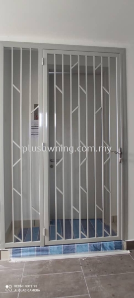 SWING DOOR GRILL @TWENTYFIVE.7 AMBER RESIDENCE, PERSIARAN OLEANDER, TELOK PANGLIMA GARANG, SELANGOR Grill Door Selangor, Malaysia, Kuala Lumpur (KL), Cheras Contractor, Service | Plus Awning & Iron Sdn Bhd