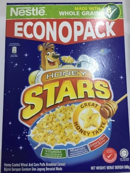 HONEY STARS CEREAL ECONOPACK 500G 蜜糖星星谷粮