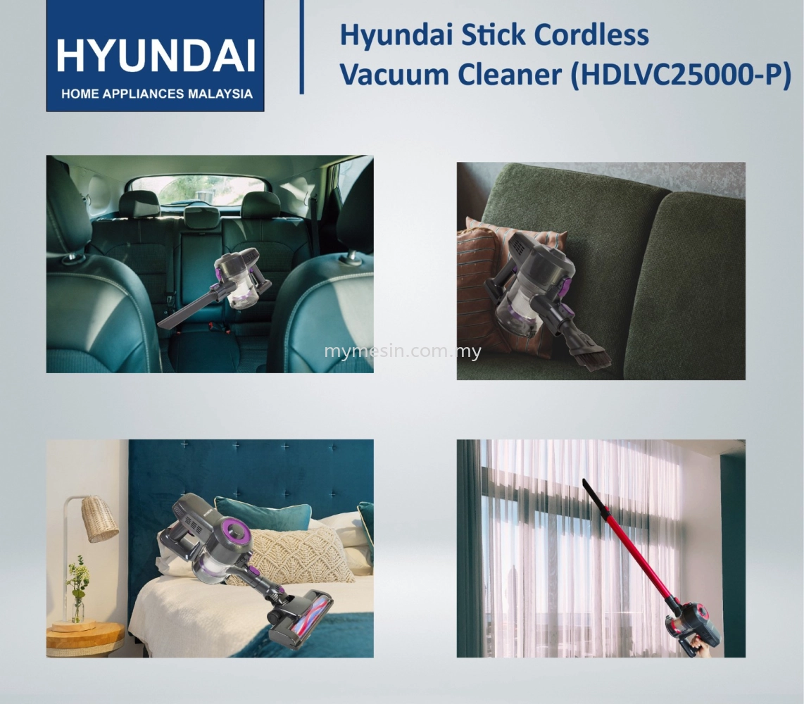 HYUNDAI HDLVC25000 Cordless Stick Vacuum Cleaner [Code: 10117 / 10118]