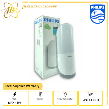 PHILIPS 45031 NOVA WALL LIGHT FITTING ONLY (MAX14W)