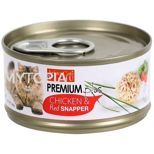 ARISTOCAT CHICKEN & RED SNAPPER 80G x 6 ARISTO-CATS CAT FOOD Perak, Malaysia, Selangor, Kuala Lumpur (KL), Ipoh, Batu Gajah Supplier, Suppliers, Supply, Supplies | MYTOPIA PETCARE SDN. BHD.