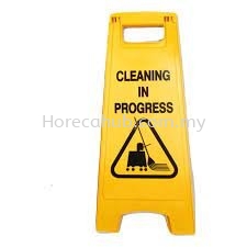 A SHAPE CAUTION SIGN (CLEANING IN PROGRESS) CLEANING Johor Bahru (JB), Malaysia Supplier, Suppliers, Supply, Supplies | HORECA HUB