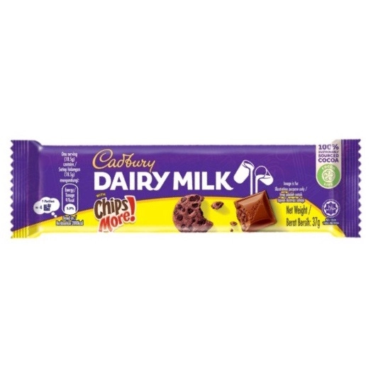 Cadbury Dairy Milk Chipsmore 37g