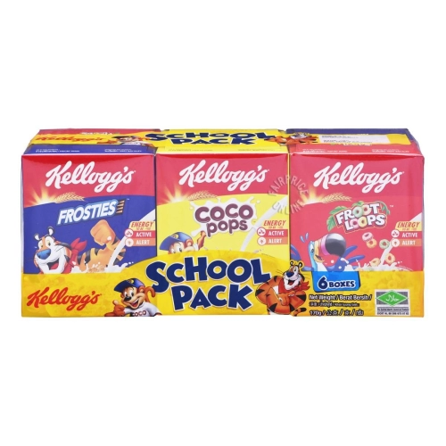 KELLOGG'S FUN SCHOOL PACK 170G(6'S)