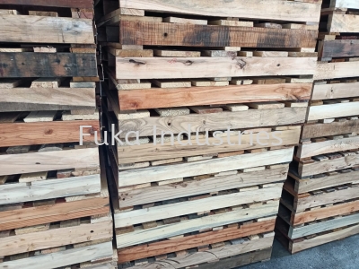 used wooden pallet