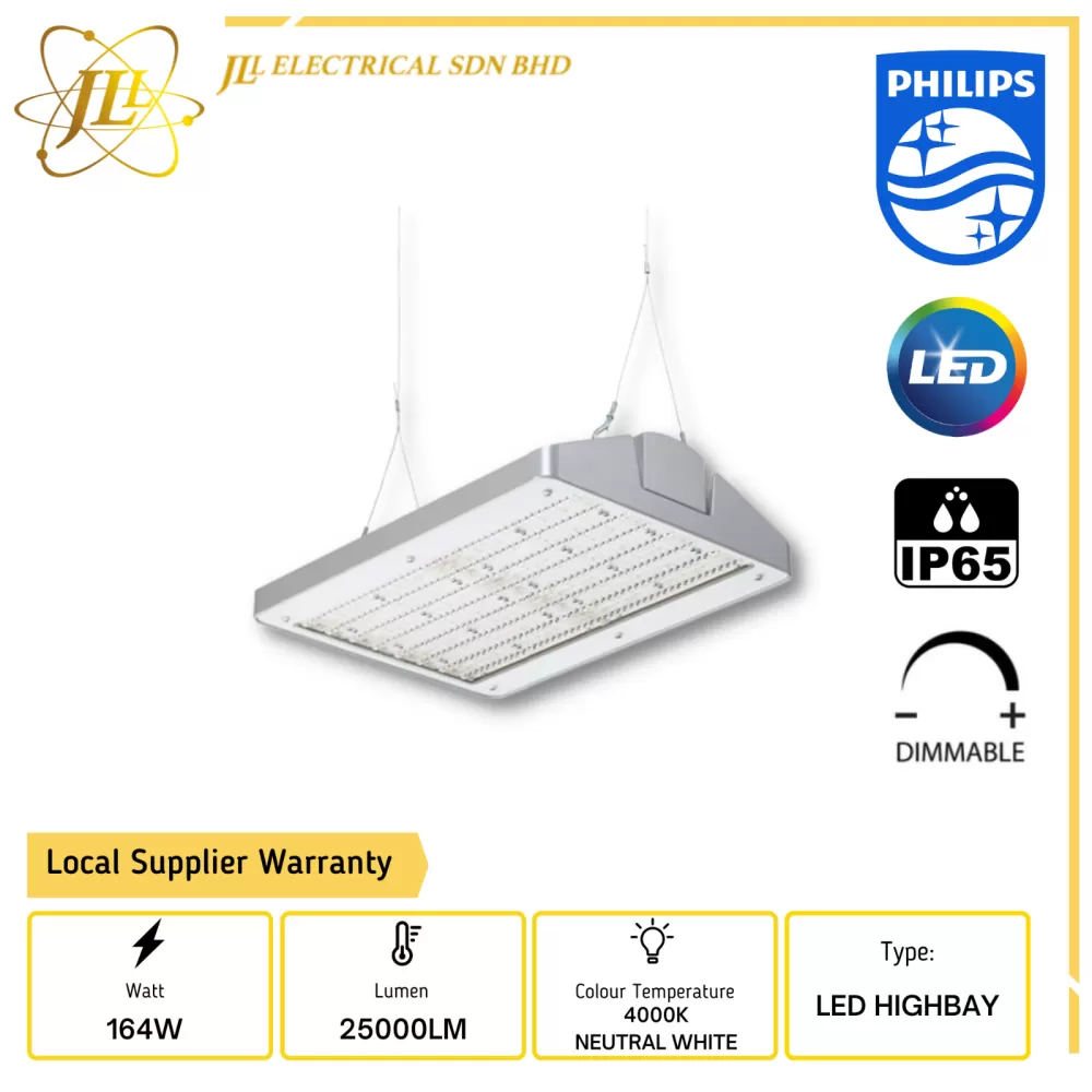 PHILIPS GENTLESPACE GEN2 BY471P 164W 25000LM IP65 4000K DIMMABLE LED  HIGHBAY (LARGE) Kuala Lumpur (KL), Selangor, Malaysia Supplier, Supply,  Supplies, Distributor | JLL Electrical Sdn Bhd