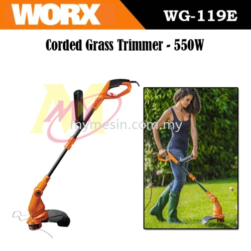 WORX WG-119E Electric Grass Trimmer - 550W [Code : 9532]