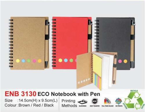 ENB 3130 Eco Notebook With Pen Selangor, Kuala Lumpur (KL), Malaysia ...