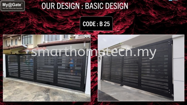 e-catalogue 100% Fully Aluminium Gate (Smartgate) Aluminium Gate Melaka, Malaysia Supplier, Supply, Supplies, Installation | SmartHome Technology Solution