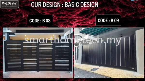 e-catalogue 100% Fully Aluminium Gate (Smartgate) Aluminium Gate Melaka, Malaysia Supplier, Supply, Supplies, Installation | SmartHome Technology Solution