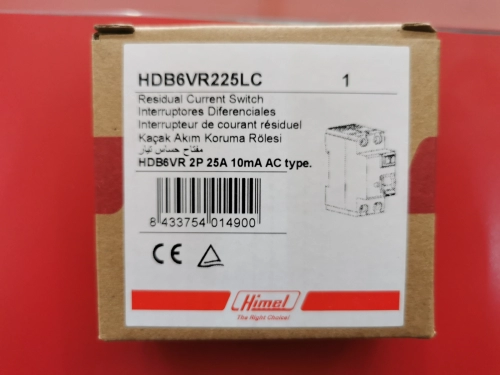 HIMEL ELCB 2 POLE 25A 10MA 