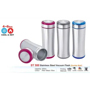 ST 500-Stainless Steel Vacuum Flask (Double Wall)