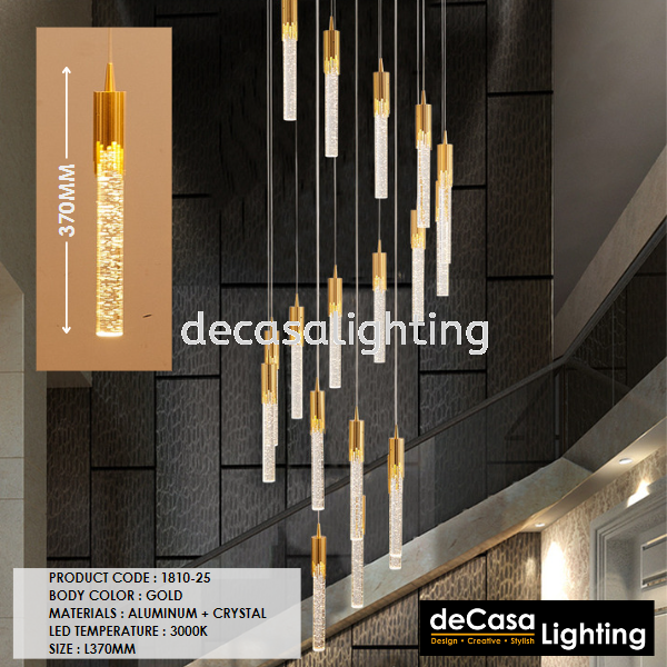 PENDANT LIGHT (1810) HIGH CEILING PENDANT LIGHT Selangor, Kuala Lumpur (KL), Puchong, Malaysia Supplier, Suppliers, Supply, Supplies | Decasa Lighting Sdn Bhd