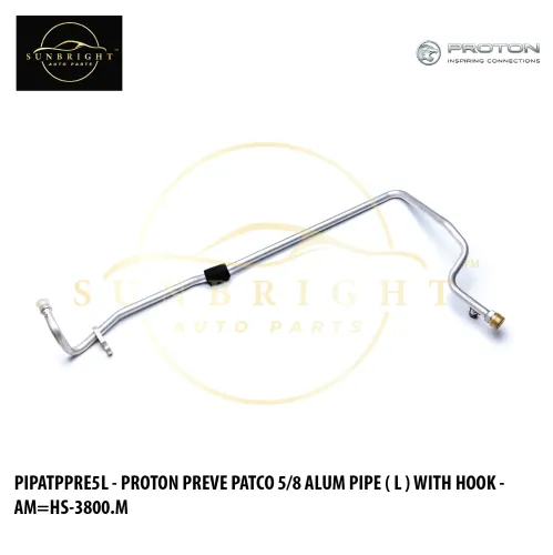 PIPATPPRE5L - PROTON PREVE PATCO 5/8 ALUM. PIPE ( L ) WITH HOOK - AM=HS-3800.M