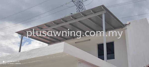 ALUMBOND COMPOSITE PANEL @JALAN 18/46, TAMAN SRI SERDANG, SERI KEMBANGAN Aluminium Composite Panel Selangor, Malaysia, Kuala Lumpur (KL), Cheras Contractor, Service | Plus Awning & Iron Sdn Bhd