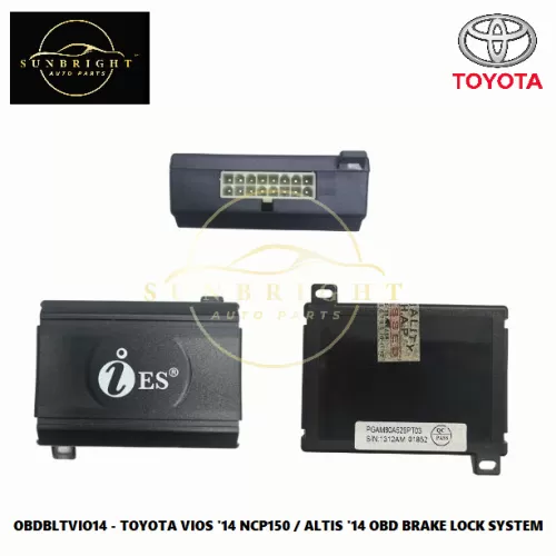 OBDBLTVIO14 - TOYOTA VIOS '14 NCP150 / ALTIS '14 OBD BRAKE LOCK SYSTEM