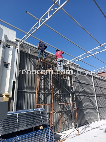  FACTORY EXTENSION METAL DECK RENOVATION Selangor, Malaysia, Kuala Lumpur (KL), Semenyih Contractor, Service | Renocom Management