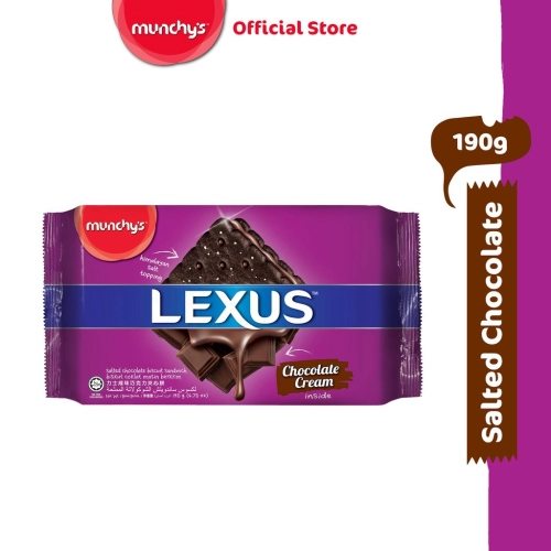 Lexus Salted Chocolate Biscuit Sandwich 10x190g