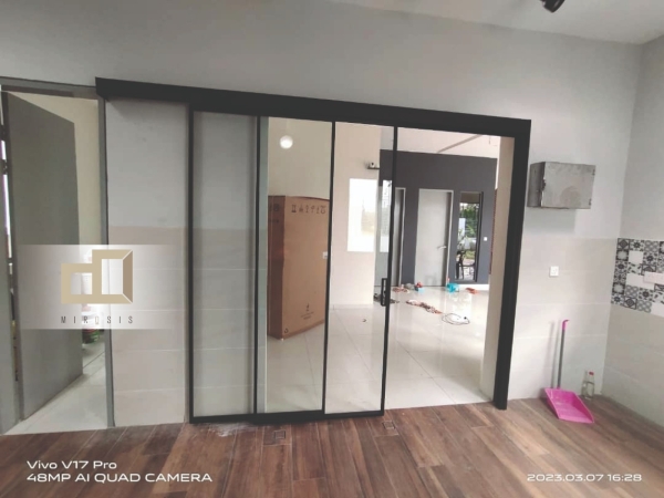 Sliding Door 2+0 Door Series Malaysia, Selangor, Kuala Lumpur (KL), Batu Caves Supplier, Supply, Installation, Service | Hup Hing Aluminium Sdn Bhd