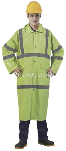 Hi-Visibility Green Raincoat | RRC9000FG