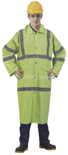 Hi-Visibility Green Raincoat (RRC9000FG)