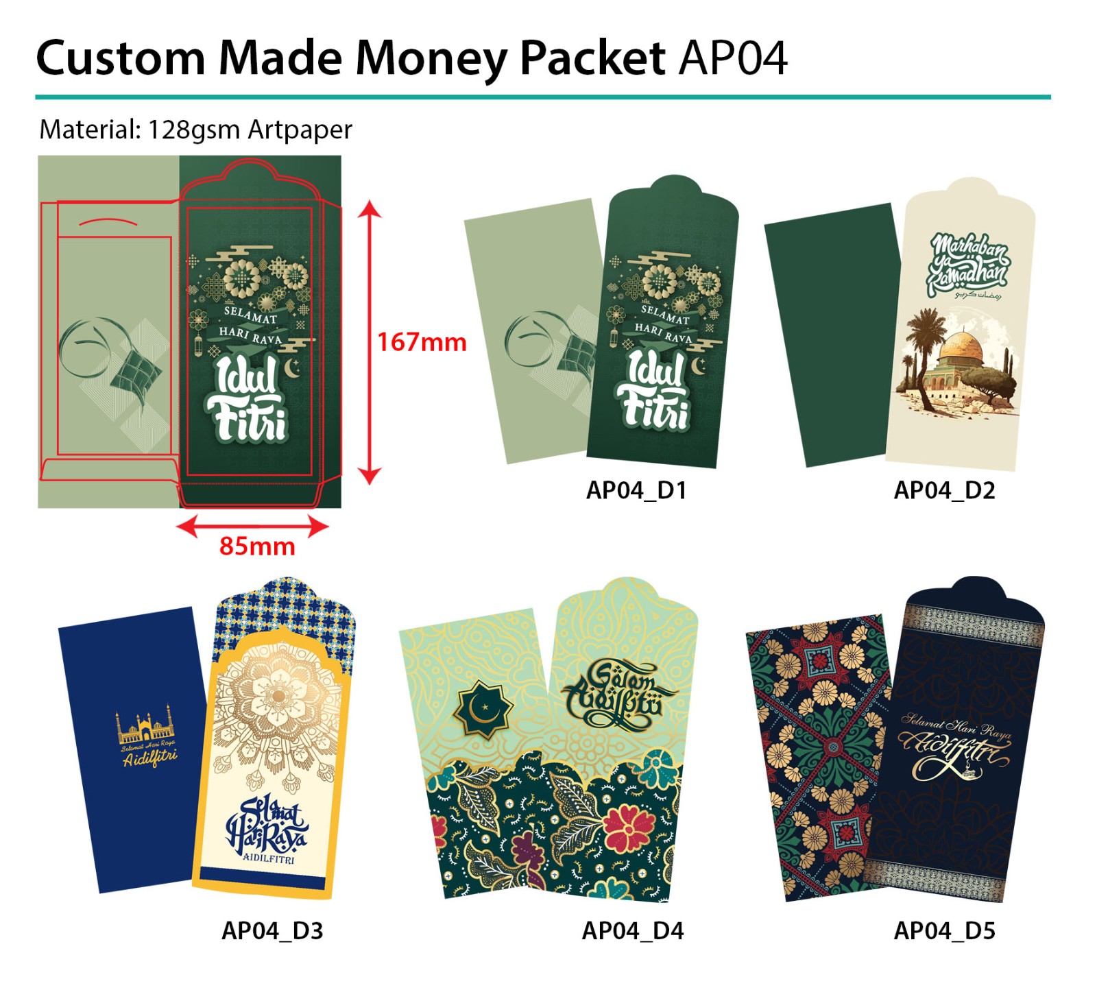 Custom Made Money Packet 04