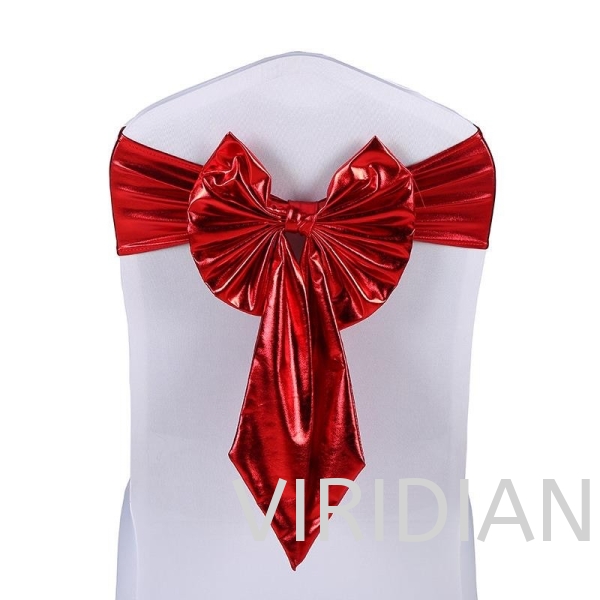 Metallic Red Chair Ribbon Sash Metallic Series Chair Ribbon (Sash) F&B Linen Kuala Lumpur (KL), Malaysia, Selangor, Setapak Supplier, Suppliers, Supply, Supplies | Viridian Technologies