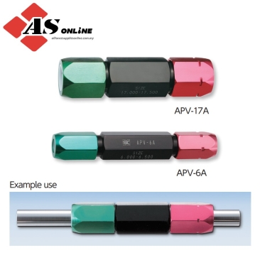 SK Aluminum Pin Vise 19.00 ~ 19.50 / Model: APV-19A